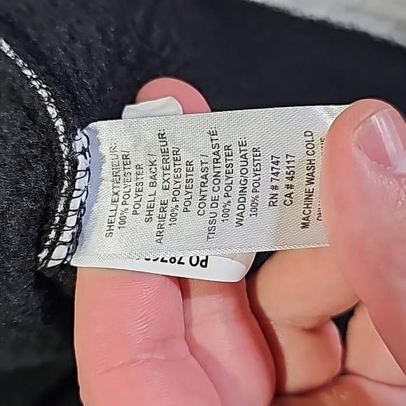 Ascend XL silver and black zip up vest - Picture 6 of 6